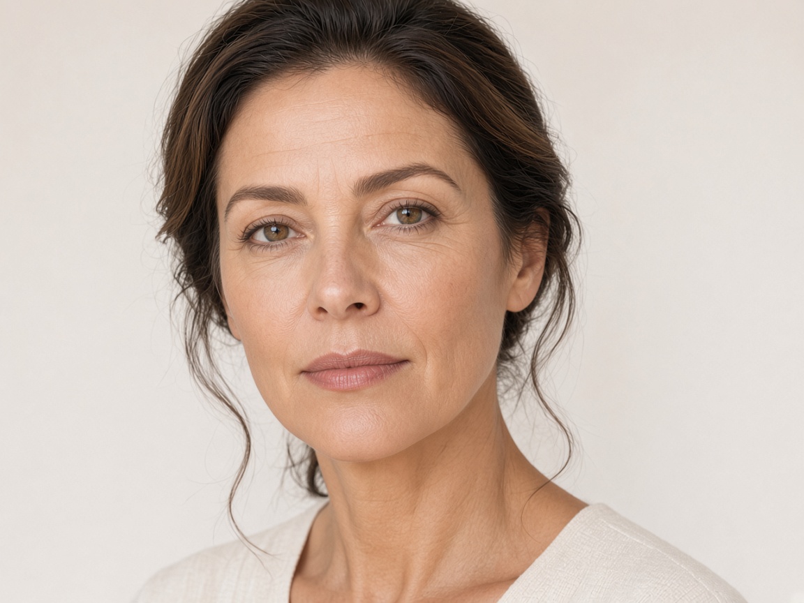 PRP after — same face comparison